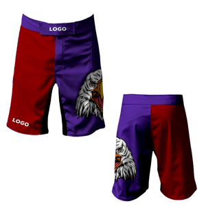 Pantalones cortos de MMA de compresión Fight Wear Tasa de venta completa Pantalones cortos de MMA Pantalones cortos de boxeo de alta calidad - Product Image 3