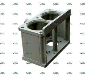 Cubierta de la caja de agua de la bomba diésel PUTZMEISTER, componente central de la parrilla, motor de alta eficiencia, transporte vertical de 130 m, horizontal de 20 m - Product Image 1