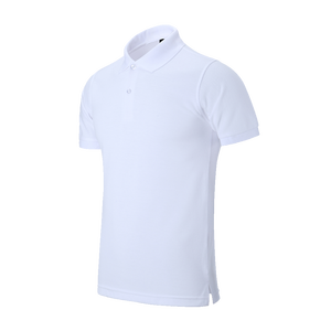 Polo de golf pour homme personnalisé en gros, 100% coton, manches courtes, motif uni, anti-boulochage, longueur courte - Product Image 6