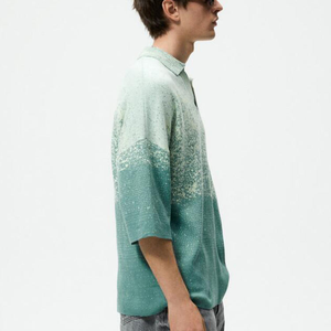 Polo de golf de uniforme para hombre con logotipo bordado y estampado personalizado de alta calidad 100% algodón poliéster tipo delgado Piqué para hombre - Product Image 6