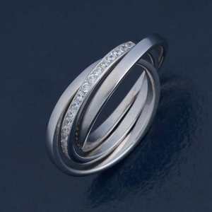 92.5 <b>Silver</b> Romantic Gemstone Finger <b>Ring</b> with <b>Garnet</b> or Zircon Rhodium Plated 180871 Model for Engagement or Wedding - Product Image 1