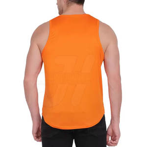 Débardeur en polyester XL confortable et respirant pour hommes, vêtements de sport d'été décontractés, de musculation, imprimé grande taille, nouvel arrivage - Product Image 2