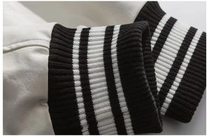 Chaqueta de Béisbol Universitaria Personalizada al por Mayor con Diseño de Bordado OEM para Hombre, Estilo Urbano, Impermeable, de Lana - Product Image 6