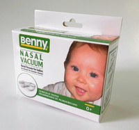 Ensemble d'aspirateur nasal Benny Baby avec embout supplémentaire et brosse de nettoyage, fournitures de santé, fabriqué en HU