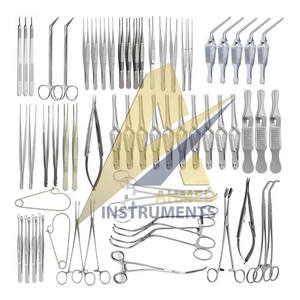 Nouvelle arrivée Chirurgie vasculaire majeure de 61 pièces d'instruments chirurgicaux de spécialité chirurgicale par SUAVE INSTRUMENTS CHIRURGICAUX - Product Image 1