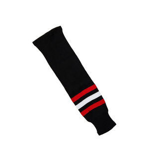 Chaussettes tricotées de hockey sur glace fabriquées en usine pour les vêtements de hockey Conception différente Chaussettes tricotées de hockey sur glace de meilleure qualité - Product Image 3