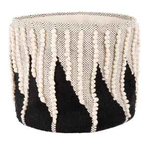 Cesta de almacenamiento tejida a mano de lujo Patrón bohemio Tejido plano Plegable Fabricante directo de fábrica de ITHL - Product Image 4