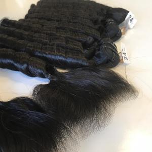 Cheveux vietnamiens bruts non transformés I Tip Extensions de cheveux Cheveux humains Os Droite Couleur naturelle - Product Image 6