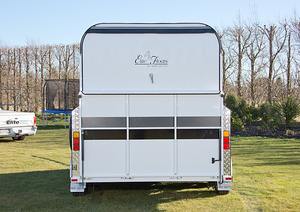 Remorque d'élevage en gros à parois latérales amovibles pour moutons, 3 chevaux, vaches, porcs, remorque à clôture 3 essieux - Product Image 4