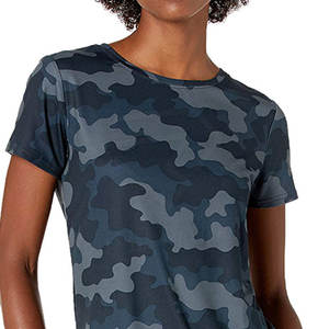 T-shirt respirant pour femme en promotion – Service OEM personnalisé – Dernier style avec imprimé – Couleur unie – Tenue décontractée légère pour l'été - Product Image 6