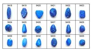 Perles de verre en forme de cône de produit de conception Unique de qualité supérieure pour la fabrication de bijoux - Product Image 2