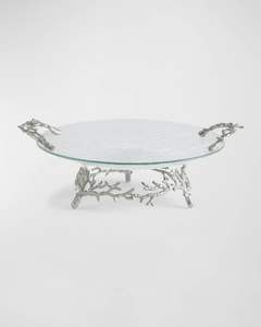 Base para Pastel de Mármol Blanco con Asa Decorativa Rectangular, Metálica, Ecológica, Apta para Microondas, para Fiestas de Cumpleaños - Product Image 3