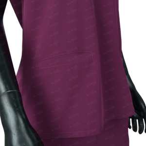 Tenues de travail Blaze Fight Wear sur mesure, ensembles de blouses et pantalons, col montant, manches courtes et design sur mesure, tissu sergé, unisexe - Product Image 5