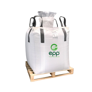 U-Panel 1000kg sac Super Jumbo sac en plastique PP étanche FIBC sac en vrac avec bec de décharge pour l'alimentation en farine de granulés de bois - Product Image 6