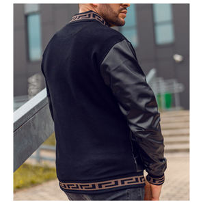 แจ็กเก็ตหนัง PU สำหรับผู้ชายเสื้อโค้ทสำหรับขี่มอเตอร์ไซค์ฤดูใบไม้ร่วงฤดูหนาว - Product Image 2