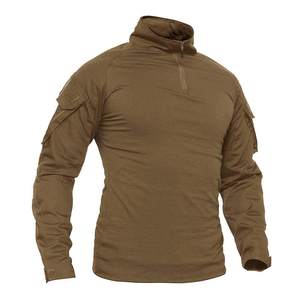 Camiseta táctica de aventura al aire libre Protección UV Tela de secado rápido y antiarañazos para senderismo Camping y deportes disponibles - Product Image 4