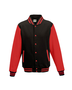Chaqueta Letterman para hombre con tela de lana y botones a presión Chaqueta Varsity para hombre con cuello de béisbol y estilo retro - Product Image 5