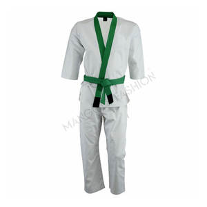 Uniformes de Karate Unisex de Alta Calidad, Kimono de Jiu Jitsu Personalizable, Trajes Deportivos de Artes Marciales para Hombre, Conjuntos de Gi de Entrenamiento Duraderos - Product Image 1