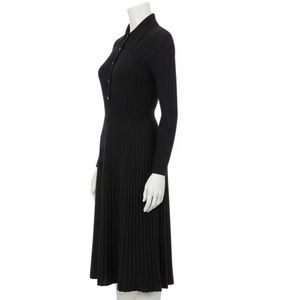 Vestido Casual de Punto Plisado, Tela Suave, Función Antiestática, Ligero, Transpirable, Cómodo, Ropa de Moda Femenina, Vestido Casual - Product Image 3