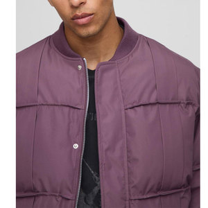 Veste chaude pour hommes Manteau d'hiver à bulles Vêtements d'extérieur épais et matelassé Veste à bulles - Product Image 6