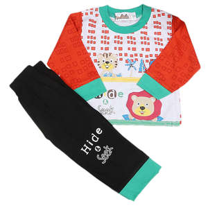 Traje de 2 Piezas de Manga Larga para Niños - Rojo - Product Image 5