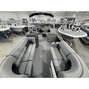 Pontón de Pesca Deportiva Sun Tracker Sportfish 22 Base 2026, 115 HP, Gasolina, Embarcación de Pesca Resistente - Product Image 1