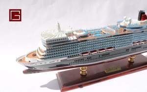 Gia Nhien Fabricant Conception personnalisée quantité minimale de commande bas MS Queen Elizabeth MODÈLE DE BATEAU EN BOIS-MODÈLE DE BATEAU EN BOIS DE HAUTE QUALITÉ Fait à la main - Product Image 3