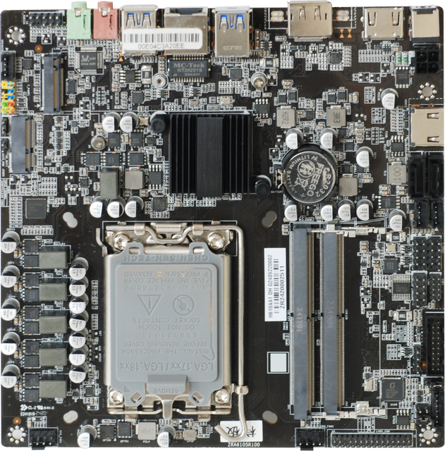 ESONIC Motherboard B760 DDR5 LGA 1700(intel 12/13/14th Gen) Mini ITX Motherboard (1xM.2 Slots)