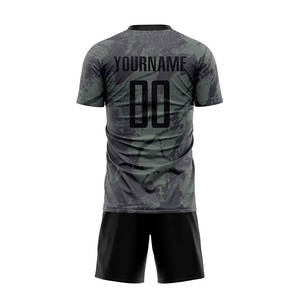 Uniforme Deportivo de Fútbol de Secado Rápido con Jersey y Pantalones Cortos Sublimados, Color Personalizado - Product Image 6