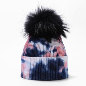 Gorro de acrílico acanalado personalizado, gorro de invierno de punto liso, gorro cálido de punto con doble pliegue para hombre - Product Image 2