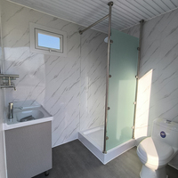 Baño Móvil, Ducha Portátil, Inodoro Móvil para Transporte, Baño Público Portátil con Ducha en Venta