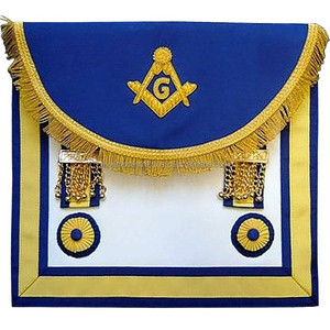 Tablier de Rite Écossais de Luxe Brodé, Réglable, en Tissu Durable, Production Personnalisée en Gros - Product Image 3