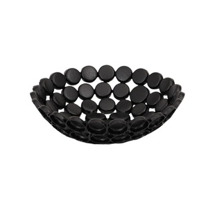 Ensemble de 3 bol de service de fruits de qualité supérieure bol de service de salade alimentaire forme ronde stockage des aliments fruits grande capacité bol en métal en laiton - Product Image 5