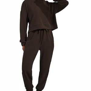 Nuevo 2025 Venta caliente Chándales de mujer con logotipo personalizado Nuevo conjunto de chándal de gimnasios Trajes de chándal casuales para mujer - Product Image 6