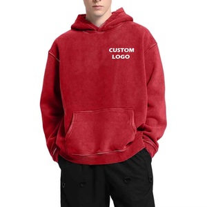 Nueva Llegada, Sudadera con Capucha de Otoño para Hombre, Estilo Vintage, Corte Regular, Bordada, 100% Algodón, ODM, Mejor Calidad - Product Image 2