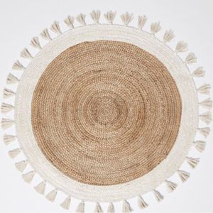 Tapis tissés à la main en jute tressé 100% tapis en laine pour salon tapis de cuisine antidérapant en inde par Avior - Product Image 3