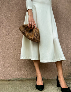 Sac raphia crocheté. Pochette légère. Cloud Bag - Product Image 1