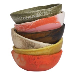 Bol en résine pour l'aménagement intérieur décoratif offrant un design artisanal unique parfait pour les espaces de vie modernes - Product Image 6