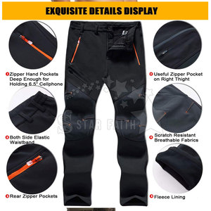 Pantalones de esquí personalizados para hombre, pantalones de snowboard impermeables a prueba de viento para exteriores, para deportes de invierno, pantalones de hombre de alta calidad - Product Image 5