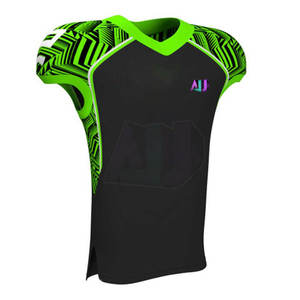 Uniforme de Fútbol Americano Cómodo, Logotipo y Nombres Personalizados, Corto, Transpirable, Hecho de Tela de Spandex/Poliéster, Colores Personalizados - Product Image 3