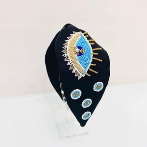 Diadema de cuentas de moda con cuentas coloridas hechas a mano para mujeres y niñas, diseño elegante y cómodo para el cabello, diseño moderno para uso diario - Product Image 1