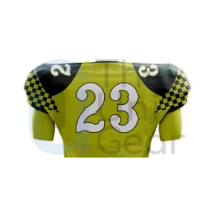 เครื่องแบบทีมฟุตบอลอเมริกันสำหรับผู้ชายเสื้อเจอร์ซีย์กางเกงขาสั้นระบายอากาศไซส์ใหญ่พิเศษ - Product Image 4