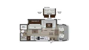 Caravanes de voyage d'occasion 2022 Winneb-a-g-o V-i-e-w 24D pour l'extérieur, maisons mobiles, camping-cars - Product Image 2