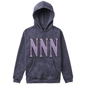 Sweat à capuche personnalisé pour homme, hiver, uni, manches longues, anti-boulochage, polaire, broderie chenille, logo, fabricant OEM ODM - Product Image 5