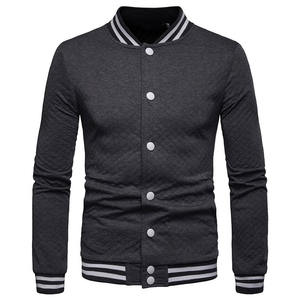 Qualité supérieure Taux de gros Confortable Patchwork Col montant Manches régulières Varsity Jackets Design unique - Product Image 1
