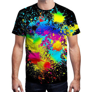 Camisetas de sublimación personalizadas 100% camisetas de poliéster transpirables de manga corta tarifa al por mayor servicio OEM camisetas para hombres - Product Image 5