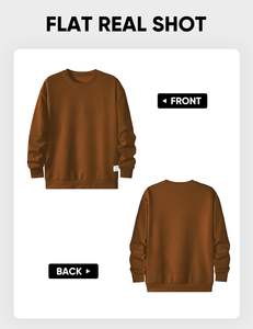 High Quality Oversized Streetwear Hoodie <b>Sweatshirt</b> for <b>Men</b> Drop Shoulder Cotton Pullover Custom Logo - Product Image 4