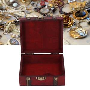 Boîte de rangement à bijoux en bois massif, personnalisée pour le rangement des colliers et des bagues, techniques traditionnelles, faible coût, M/S SHAAD HANDICRAFTS - Product Image 3