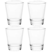 Ensemble de verres à shot Hxglass personnalisés de 1,5 oz et 2 oz, base lourde, verres transparents, lavables au lave-vaisselle, pour cocktails, vodka, soju, liqueur