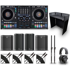 Nuovissimo Bundle DJ RANES PERFORMER con Consolle DJ e Altoparlanti, Vendita Calda - Product Image 1